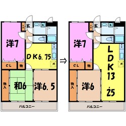 ジョウエイ別府（熊谷市別府）の物件間取画像